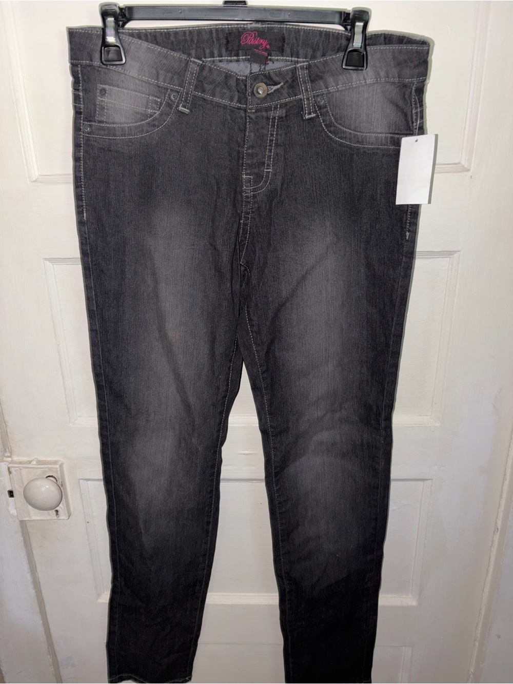 Pastry Women's Black Faded Jeggings